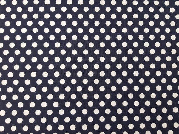 Bombažno platno-8 mm pike modra