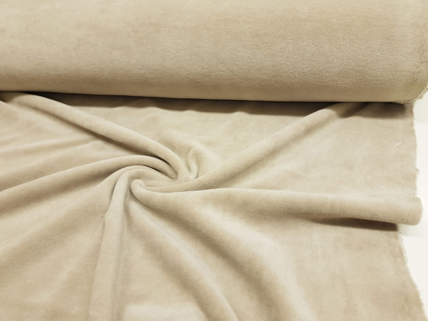 pliš velurček - lepa peščena barva, ZADNJI KOS