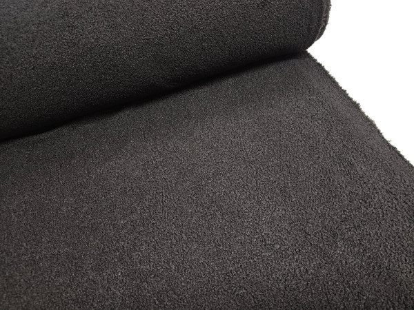 TEDDY TANJŠI, POLIESTERSKI BOUCLE, TEDY- NOVO JESEN-ZIMA 2023/2024- črna barva