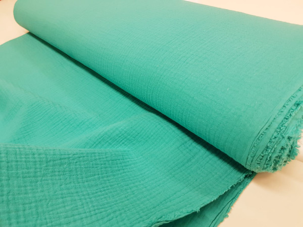 TETRA tkanina, dvoslojna, turkizna