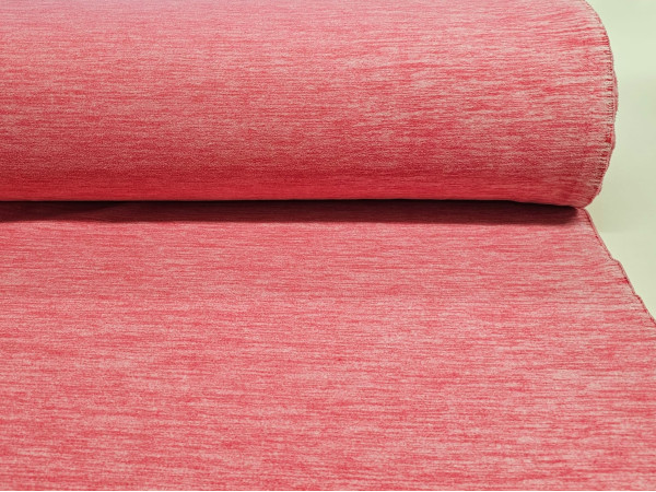 Termovelur, mikrop, pink melange, finejši, 240gr/m2