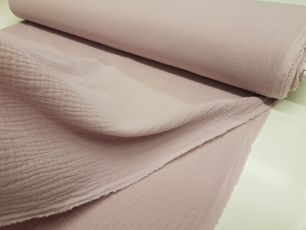 TETRA tkanina, dvoslojna- umazano roza 