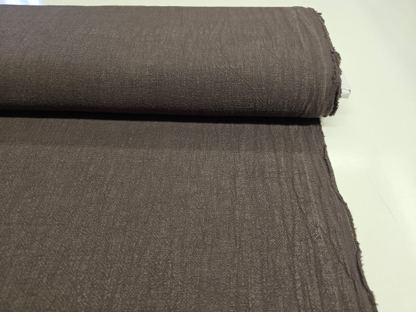 Ramija(kategorija lan)- topla čokoladno rjava, stonewash