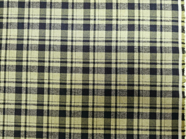 Bombaž, flanela, srajčni, karo - flanela, modro zelen karo
