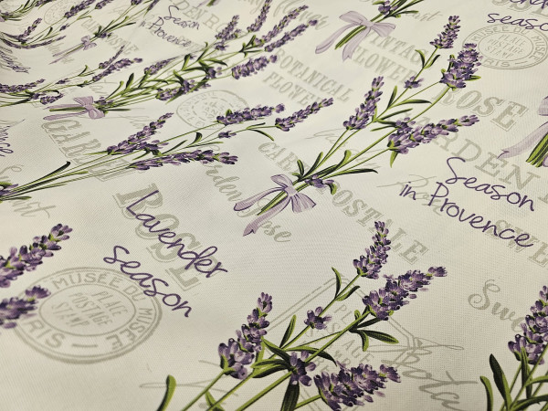 Dekor cvetlični- sivka, lavanda