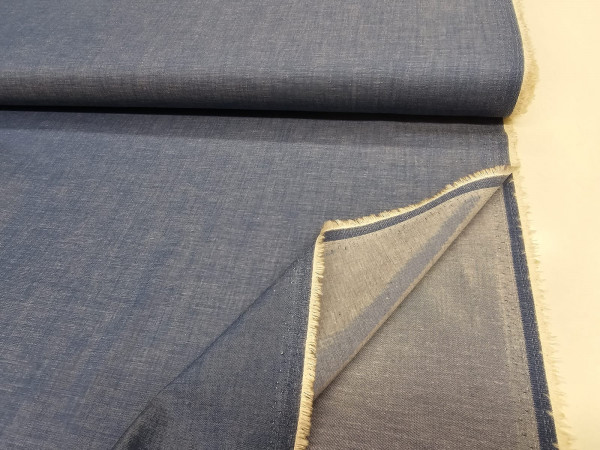 Jeans tanjši, srajčni-srednje modre barve