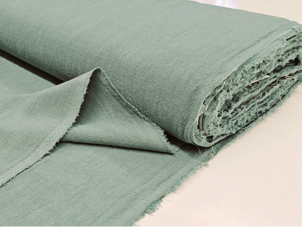 Ramija(kategorija lan)-sivkasto ledena s pridihom petrol ,stonewash