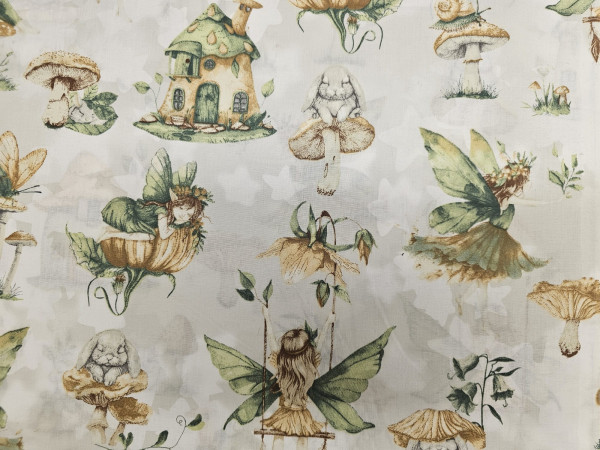 Bombažno platno- gozdne vile, ZADNJI KOS