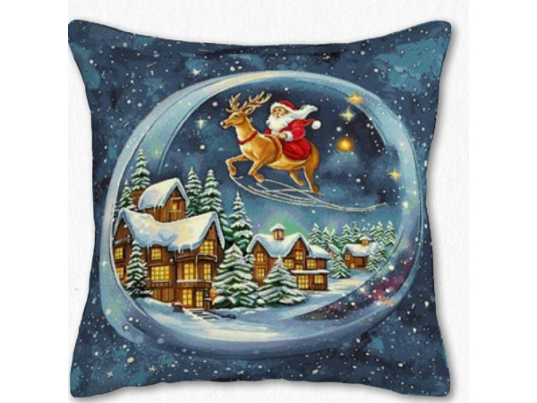 Dekor,gobelin - PANEL,božiček in rudolf