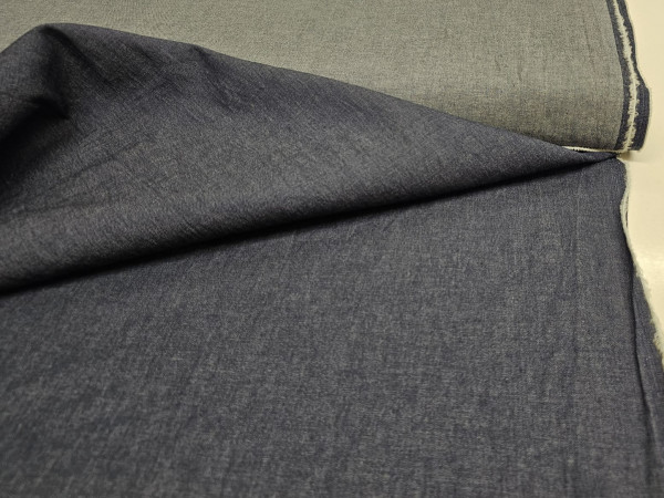 Jeans tanjši, srajčni-srednje modra barva