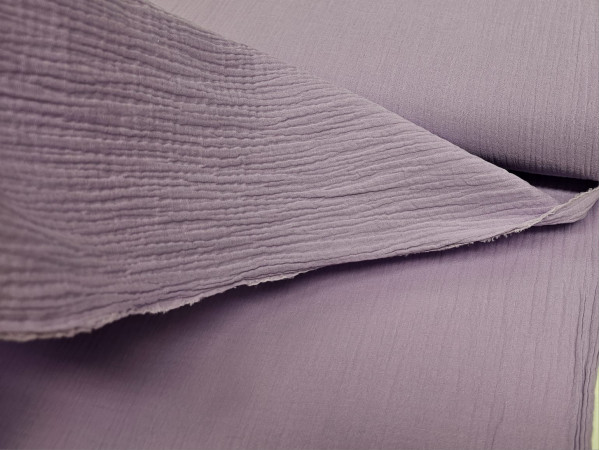 TETRA tkanina, dvoslojna- zelo lepa sivka, lavanda barva, ZADNJI KOS