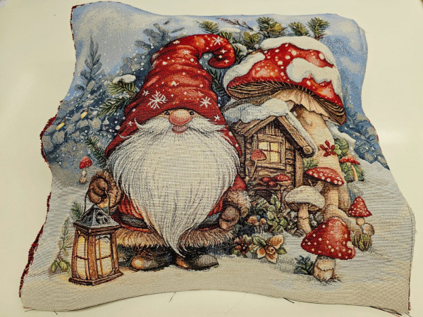 Dekor,gobelin - PANEL, palček na snegu