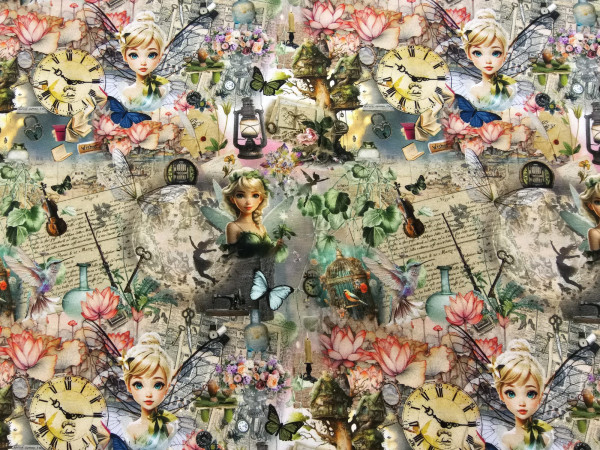 Otroški jersey -čarobni svet z vilami