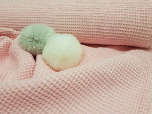 waffle fabric, cotton,