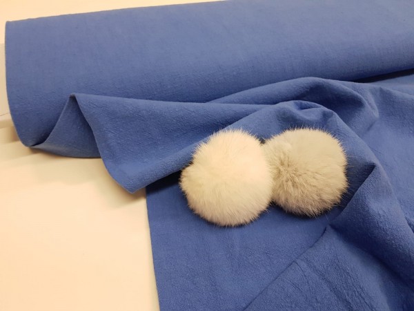 Ramija, ramia (kategorija lan)-peskana pariško modra,stonewash